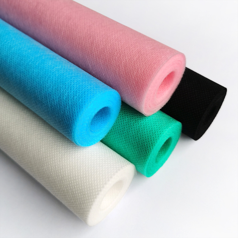 High Quality Sea Island 100% Viscose / Polyester, Spunlace Non-woven Fabric for Facial Mask and Home Textile Sofa Leather Fabric