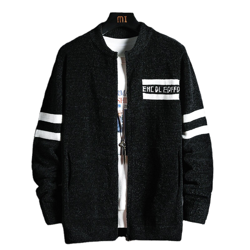 Mens Thicken Cardigan Knitwear Sweater Manufacturers Cardigan Sweater Coat For Men OEM ODM Custom