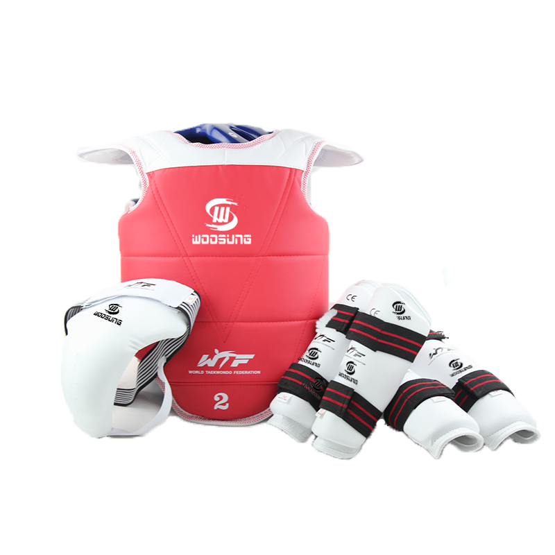 Hot selling taekwondo protective gear set with five pieces
