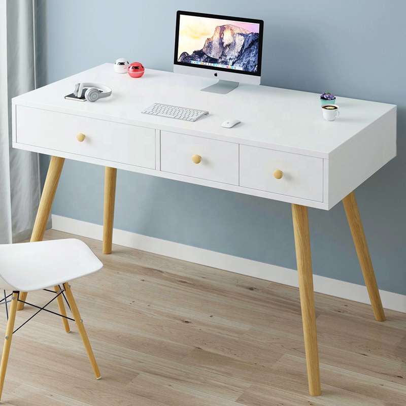 2-Toned Colors Study Laptop Custom Made Modern Simplicity Home Office Desk