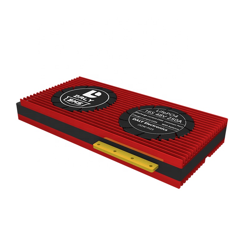 Daly manufacture 250A высокий ток lifepo4 16s 48v общий порт с балансировкой bms