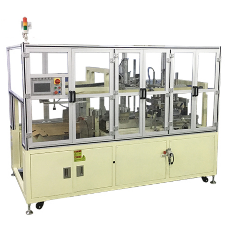 Automatic folding carton box gluing machine, cardboard box folding machine