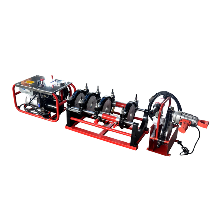 Pe ppr трубы hydraumatic горячего расплава сварочный аппарат SHBD63-200