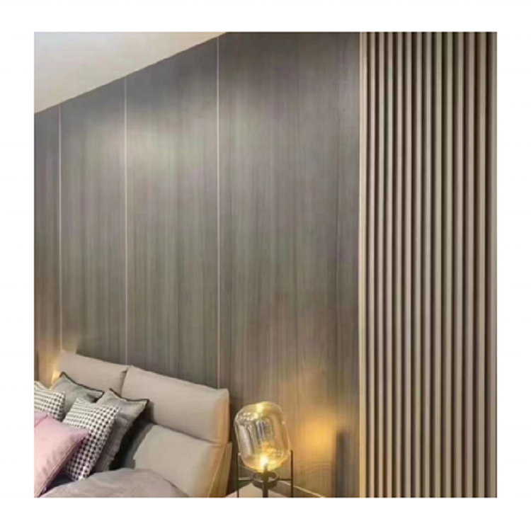 Easy install home interior light weight hollow wooden wpc wall panel