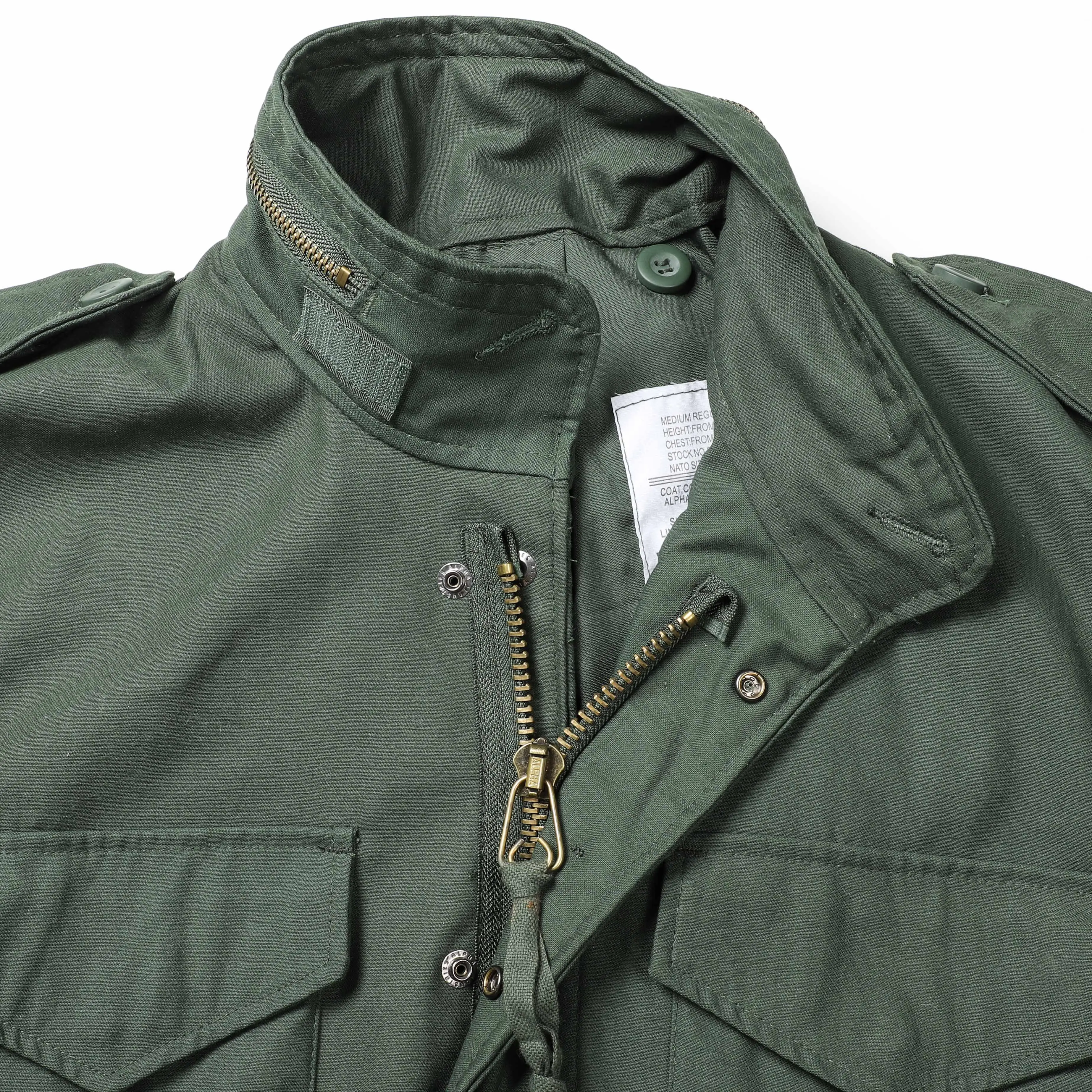 Оливково-зеленая Военная M65 куртка M65 Полевая куртка Loreng American