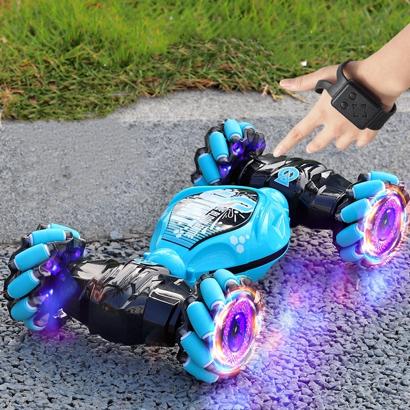 All-Wheel-Drive Stunt Electric Climbing Vehicle Children RC Drift Cars Off-road Gesture Sensing Remote Control Car Toys for Kids