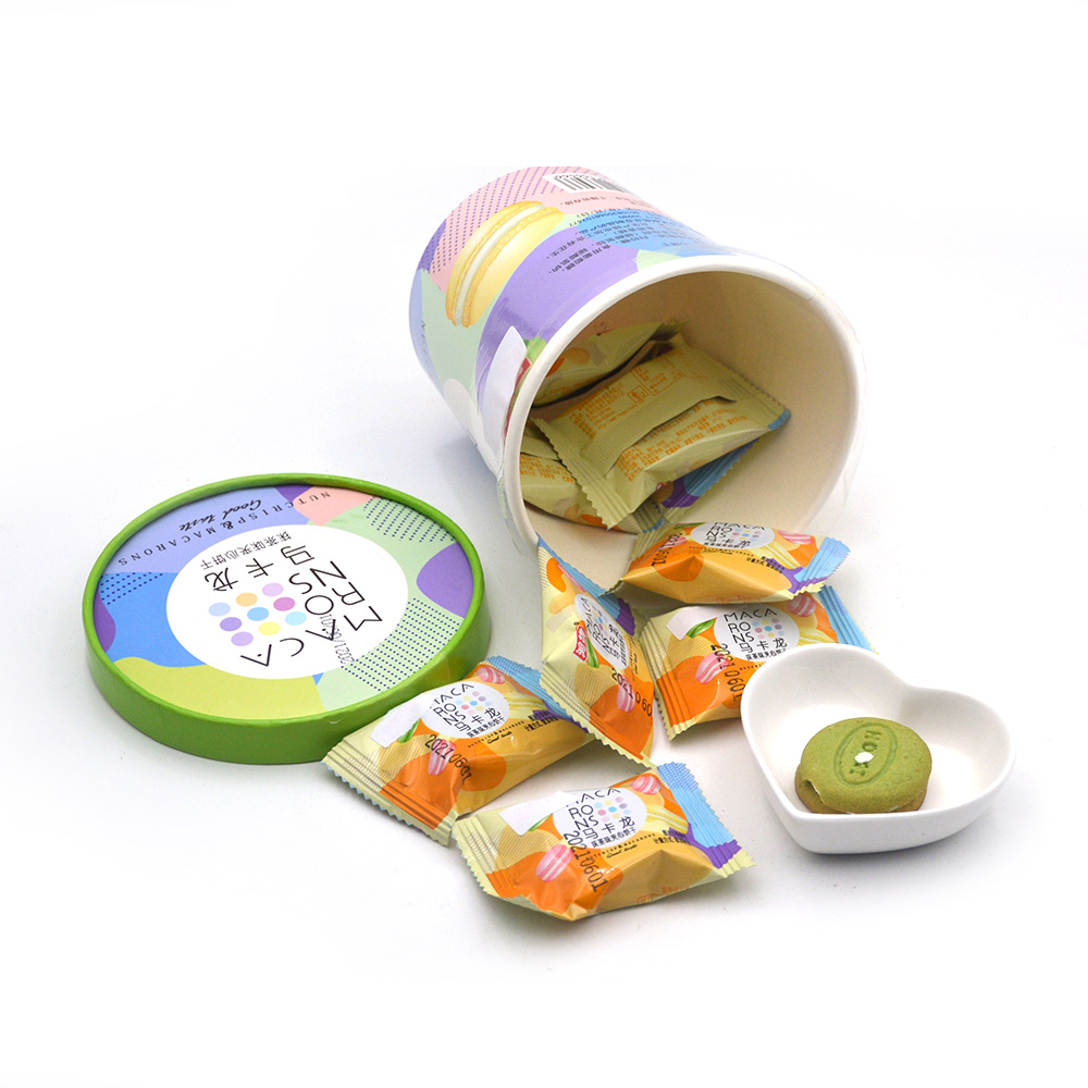 assorted macaron cookies wholesale custom china strawberry mini cream sandwich biscuits