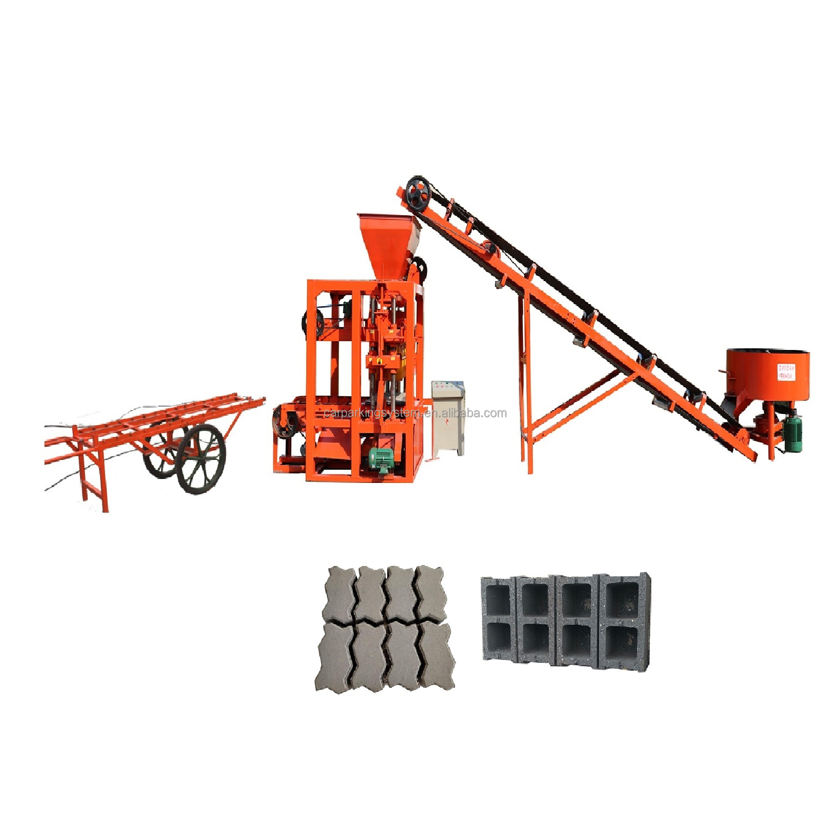 Ecological Profitable Brick Price Small Cheap Block Making Machines For Home Business