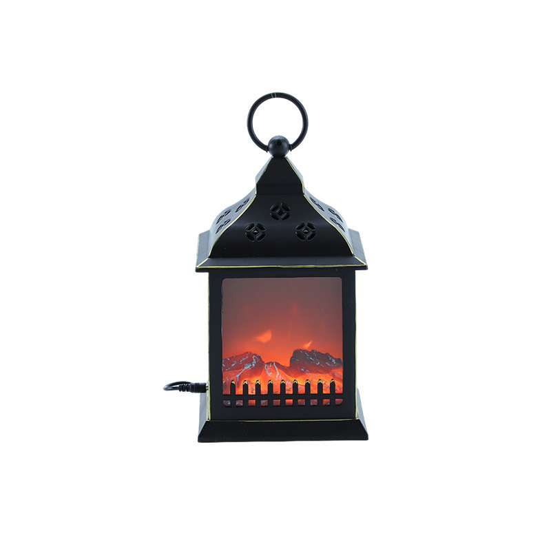 wholesale custom no heat USB home decorative led flame mini electric fireplace