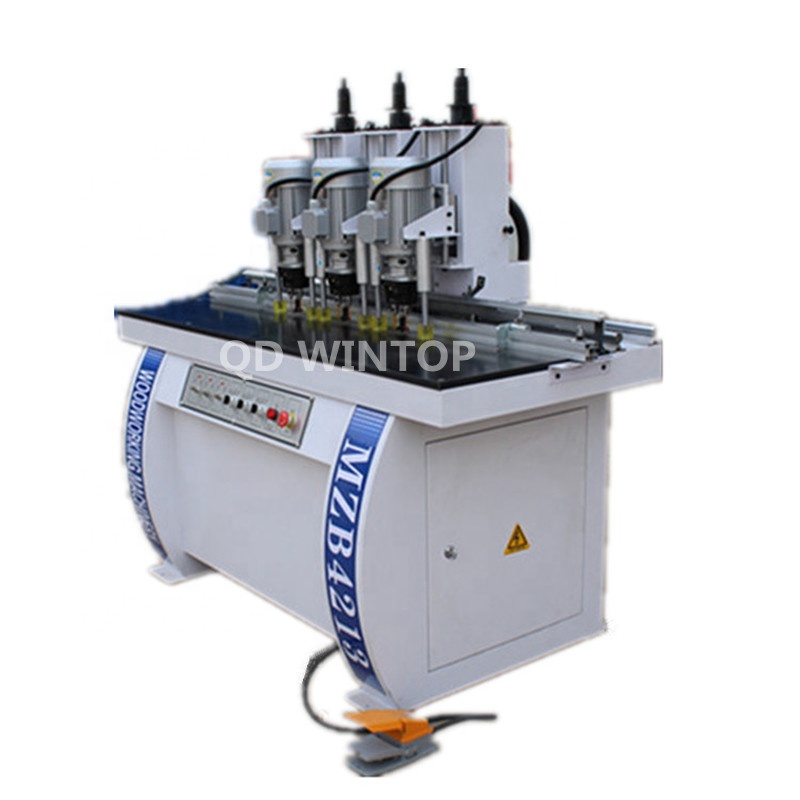 Woodworking machinery Three Head Hinge Drilling Machine