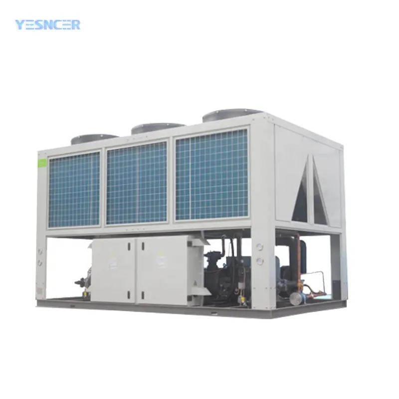 Water Industrial Chiller 1180 Kw Air Cooled Screw Chiller Industrial Water Chiller With Yesncer Brand Compressor