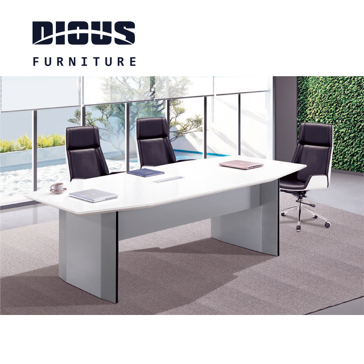 Dious oval shape conference table office conference table artificial stone conference table
