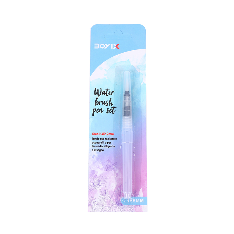 Good Quality New Arrivals Hot Sell Water Color Plastic Pen 20*1*1cm Paint Brush Set Artistic Painting