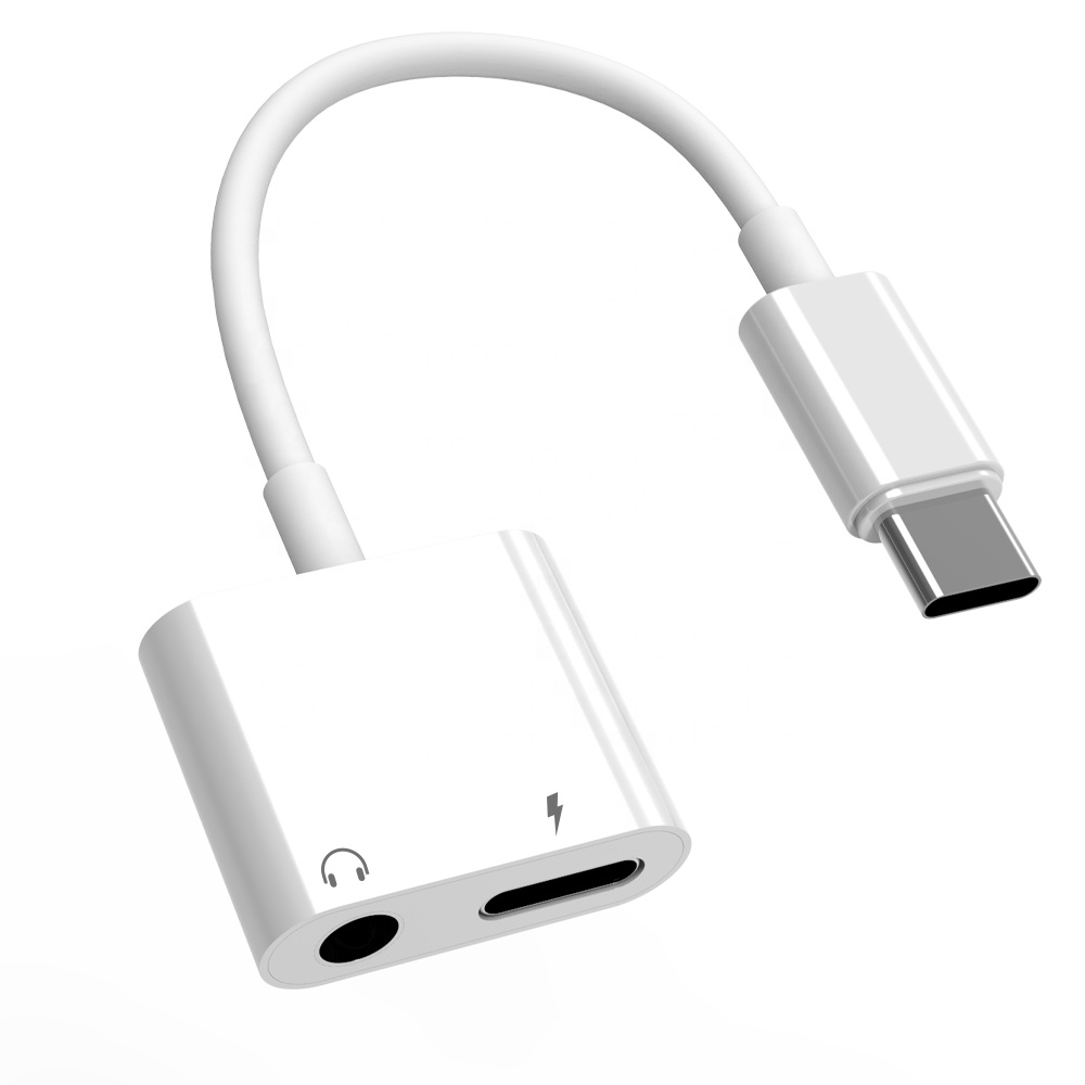 Кабель с разъемом USB типа C разъем 3,5 мм адаптер для наушников прослушивания вызова аудио PD кабель Разъем USB Type-C адаптер