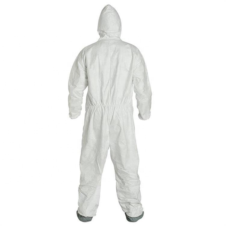 Factory Top High Class Dupont Tyvek 500 Xpert 600 White Type 3 4 Isolation Medical Disposable protection Coverall Clothing