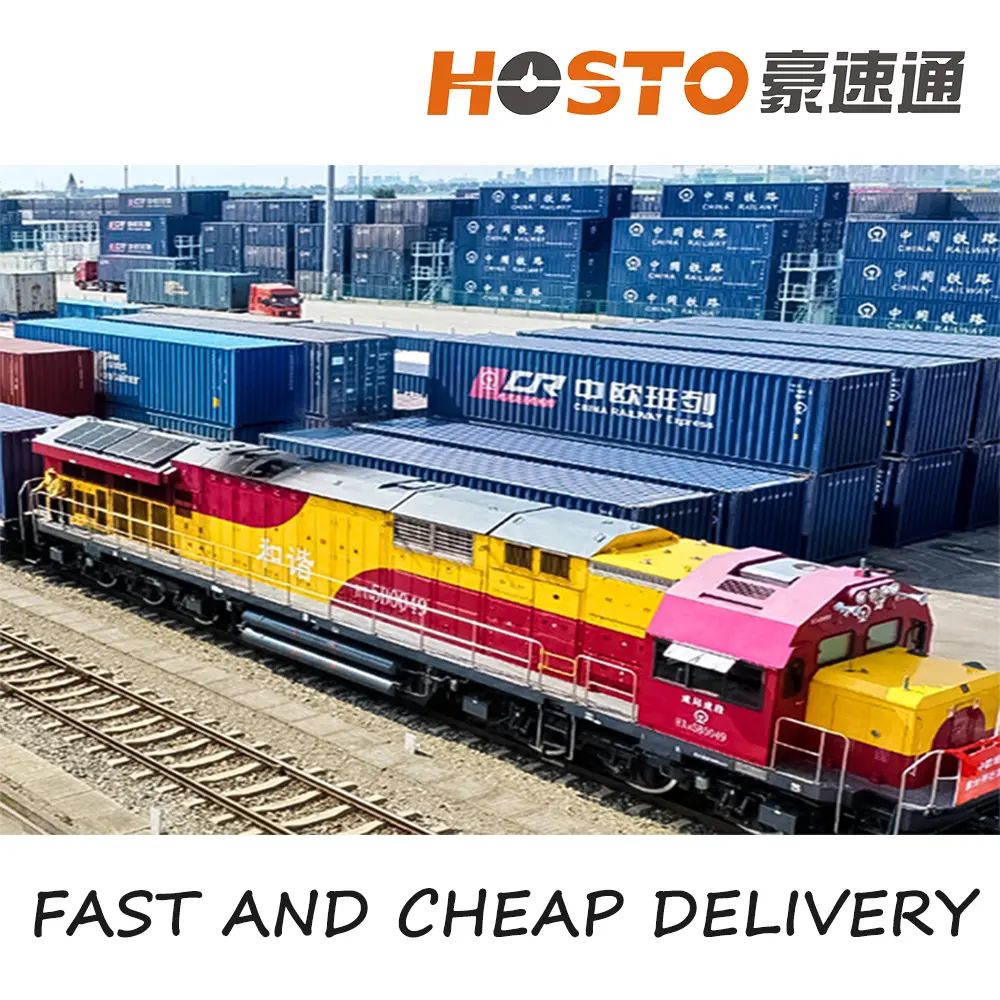 Hot Selling Railway Germany Shipping To Ireland Ddp Train Freight Forwarder