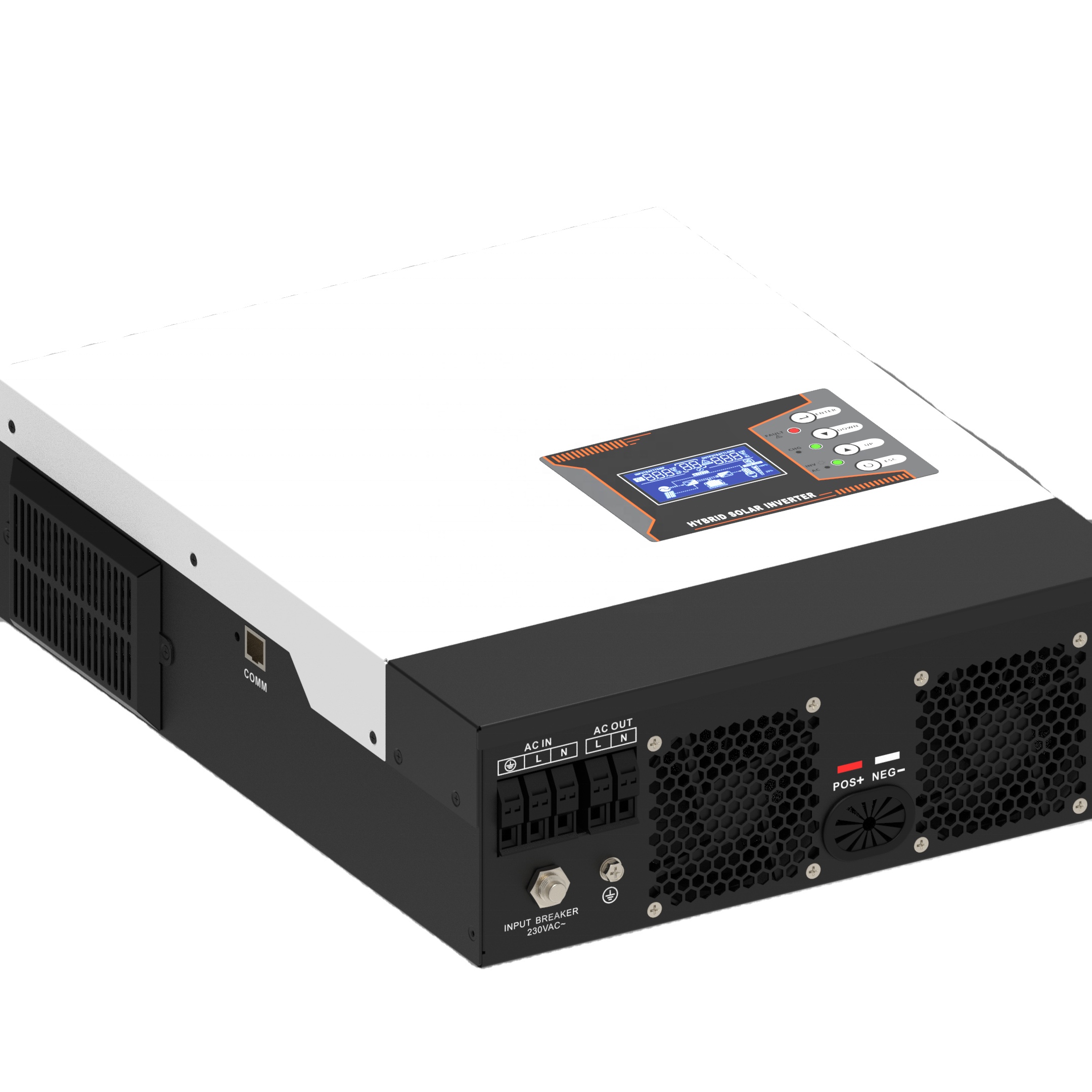 All in One Pure Sinewave 80A MPPT Solar Controller Off Grid 3.2KW 24V DC to AC Inverter Work W/Batteries Factory Price