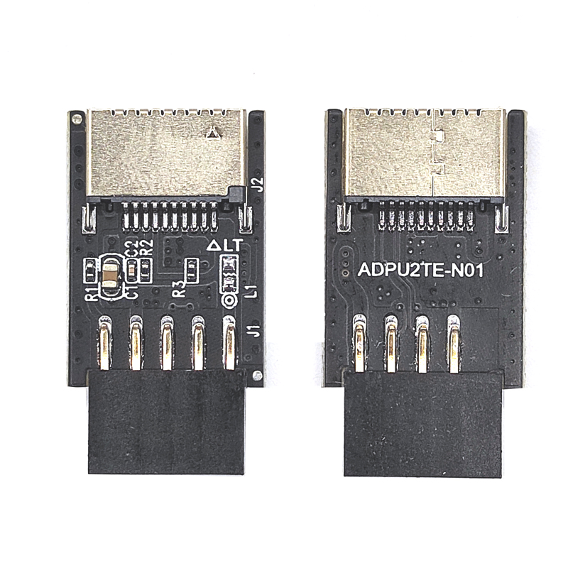 Материнская плата Panto для компьютера, USB 2,0, фронтальный 9-контактный разъем для передней панели, вверх, адаптер Type-E