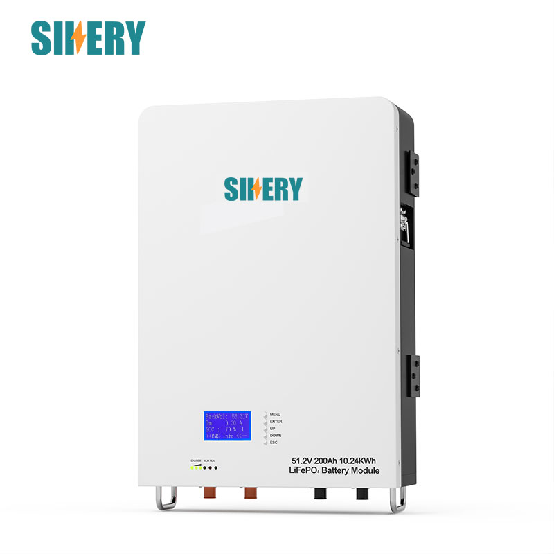 Sikery 100AH 200AH 48V 51.2v BMS Battery System 37.5 54.75VDC SPW SBS lithium LiFePO4 Lithium Energy Storage Ion Solar Battery