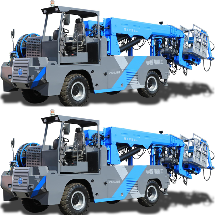 Tunnel arch arms lift platform Telescopic articulating boom lift work truck platform for aerial work/sky arm