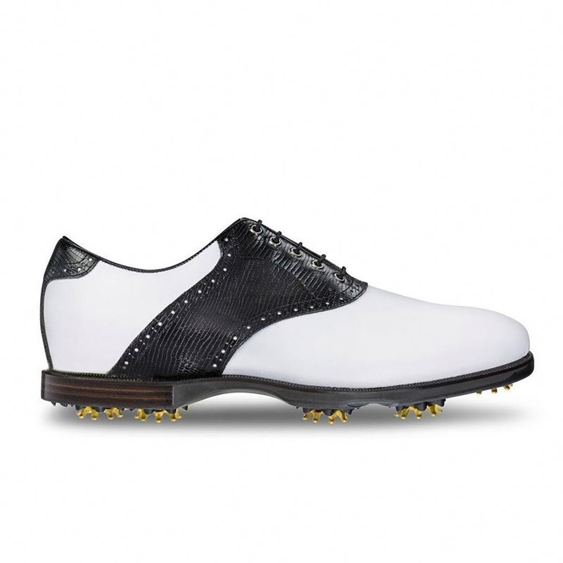 Manufacturer custom classic leather men's sport spike golf shoes