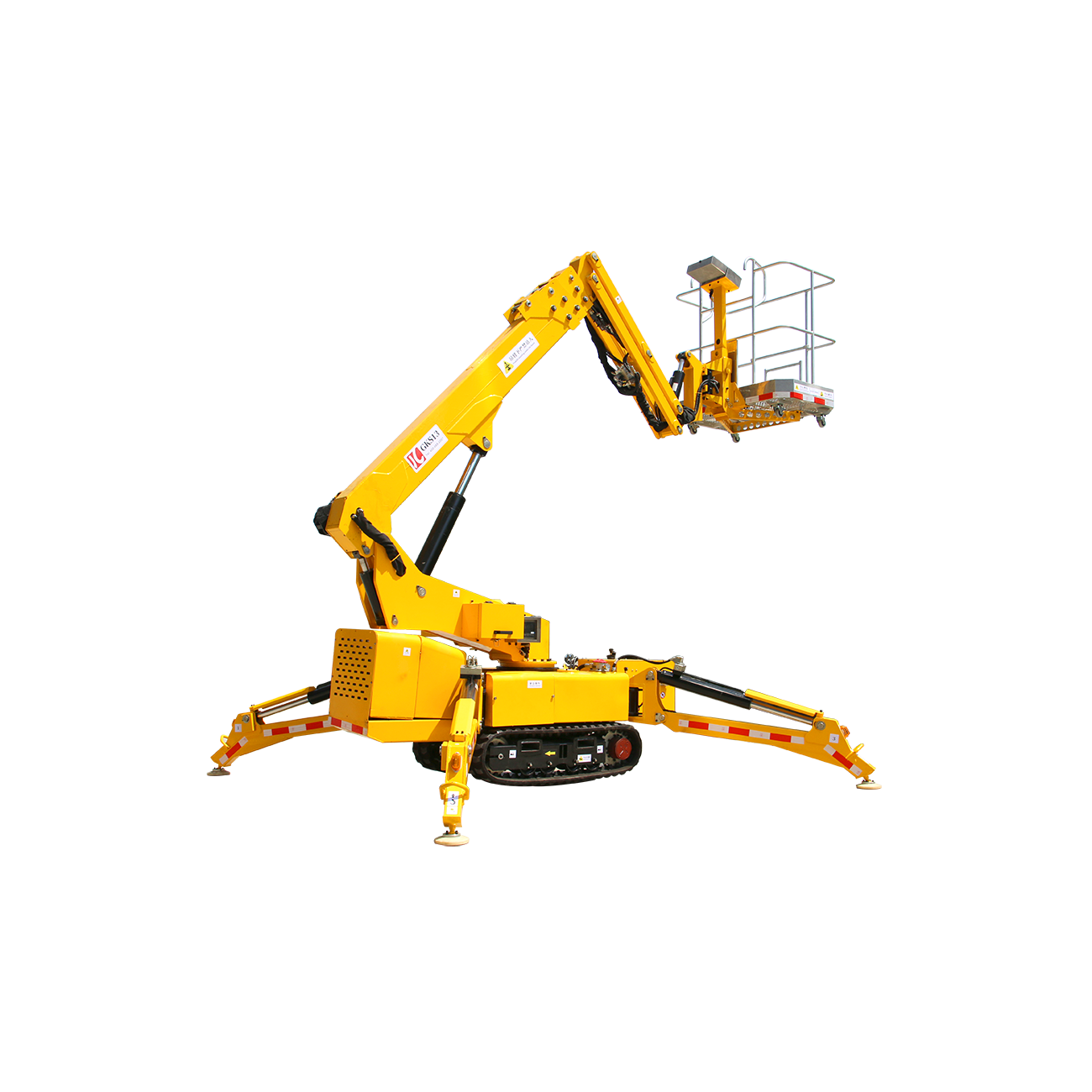 13m working height mobile towable trailer lift/hot sale spider aerial work platform for sale