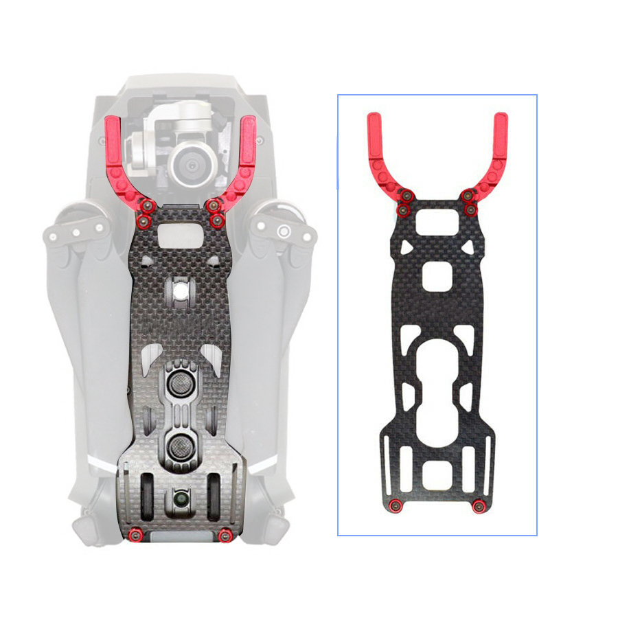 OEM/ODM Body Frame Case 3K Carbon Fiber Protection Plate Mini Drone Accessories With Cameras Gimbal Guard For DJI Mavic Pro