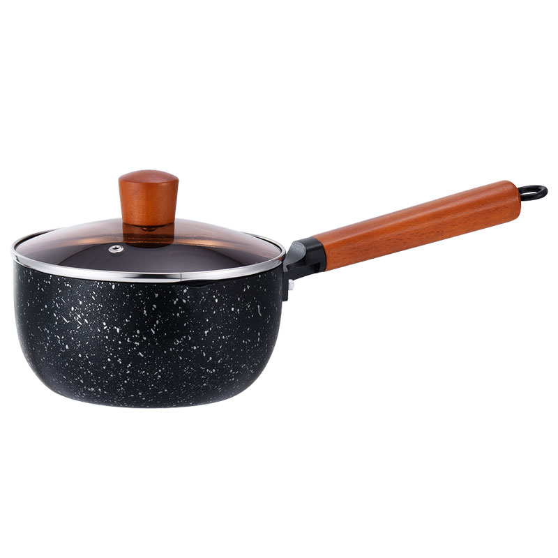 Заводская розетка антипригарный wok Maifan камень с двойным дном Многофункциональный кастрюля из нержавеющей стали для приготовления молока