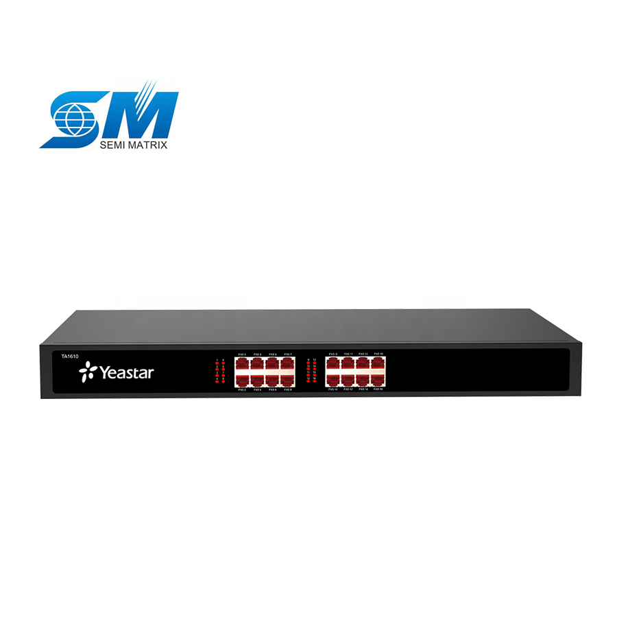 Новый оригинальный Yeastar TA серии FXO VoIP шлюз TA1610