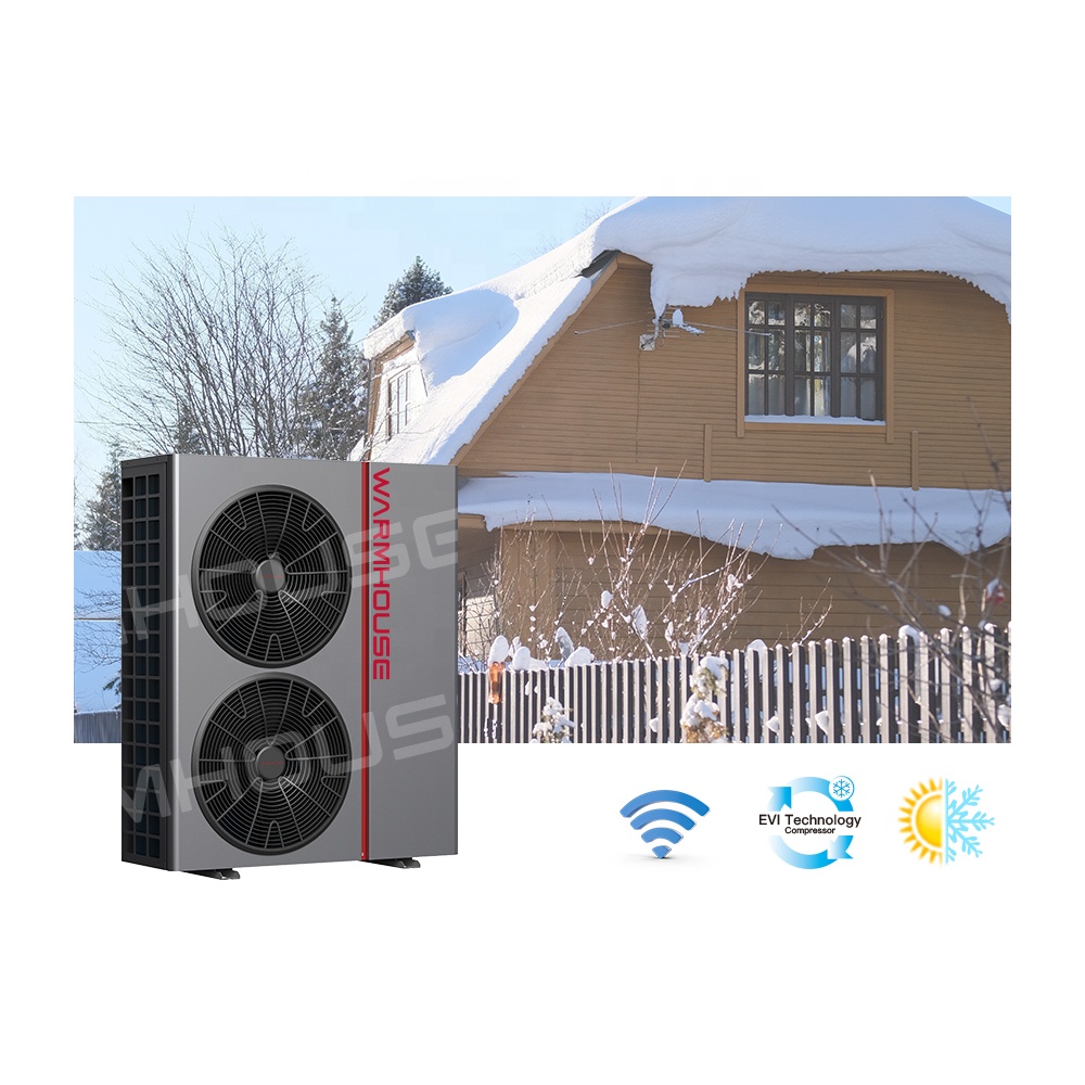 Низкотемпературный-25 градусов Evi Инвертор постоянного тока R32 Evi высокоскоростной моноблочный тепловой насос от воздуха к воде нагревательный насос для отопления и охлаждения