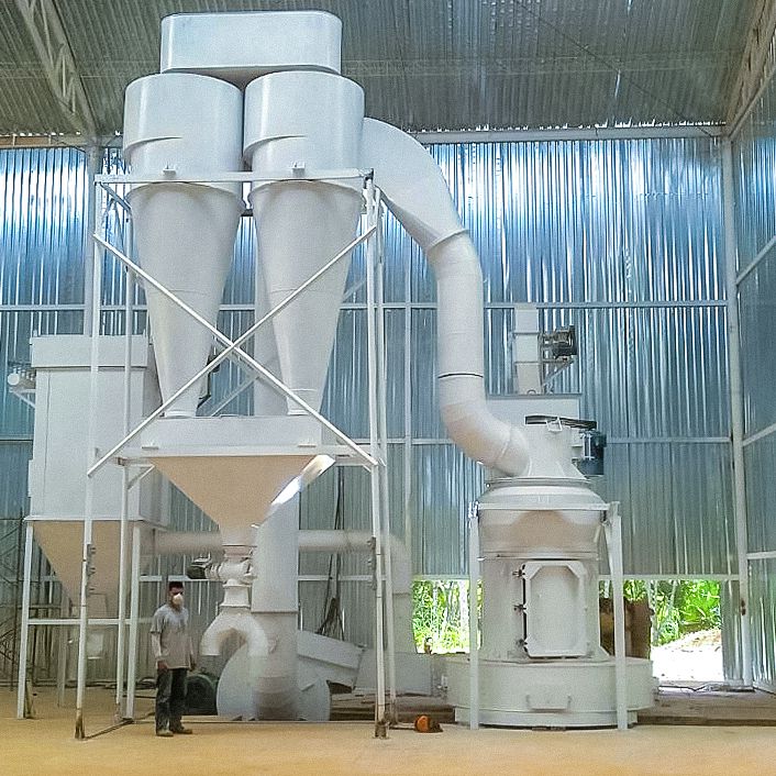 Raymond Roller Mill for Meerschaum Silica Gel Talcum Powder Vermiculite Wollastonite