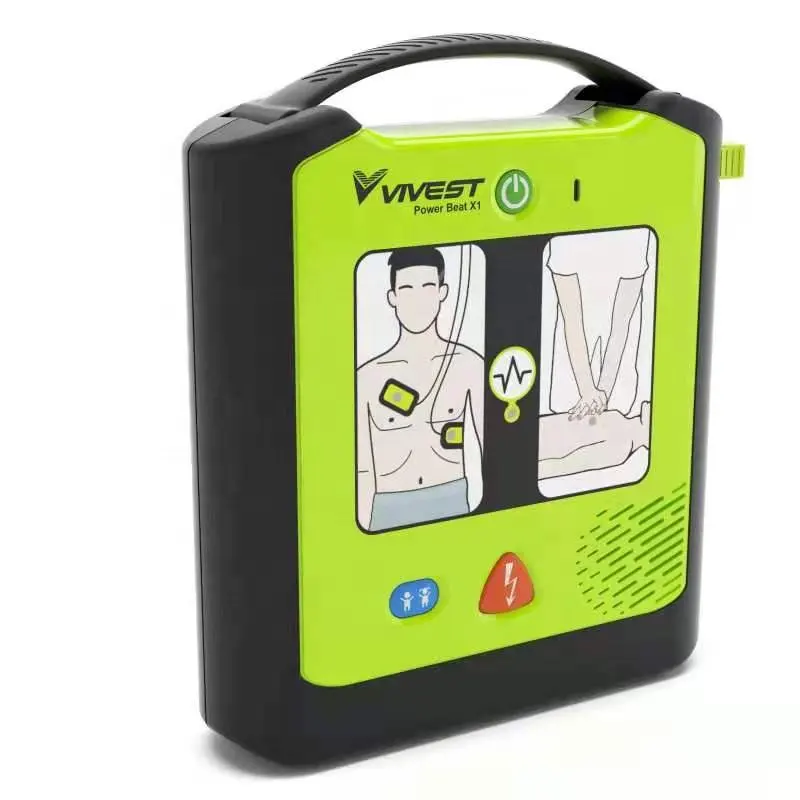 Automatic External Defibrillator AED for first aid training for public spaces for home use CPR