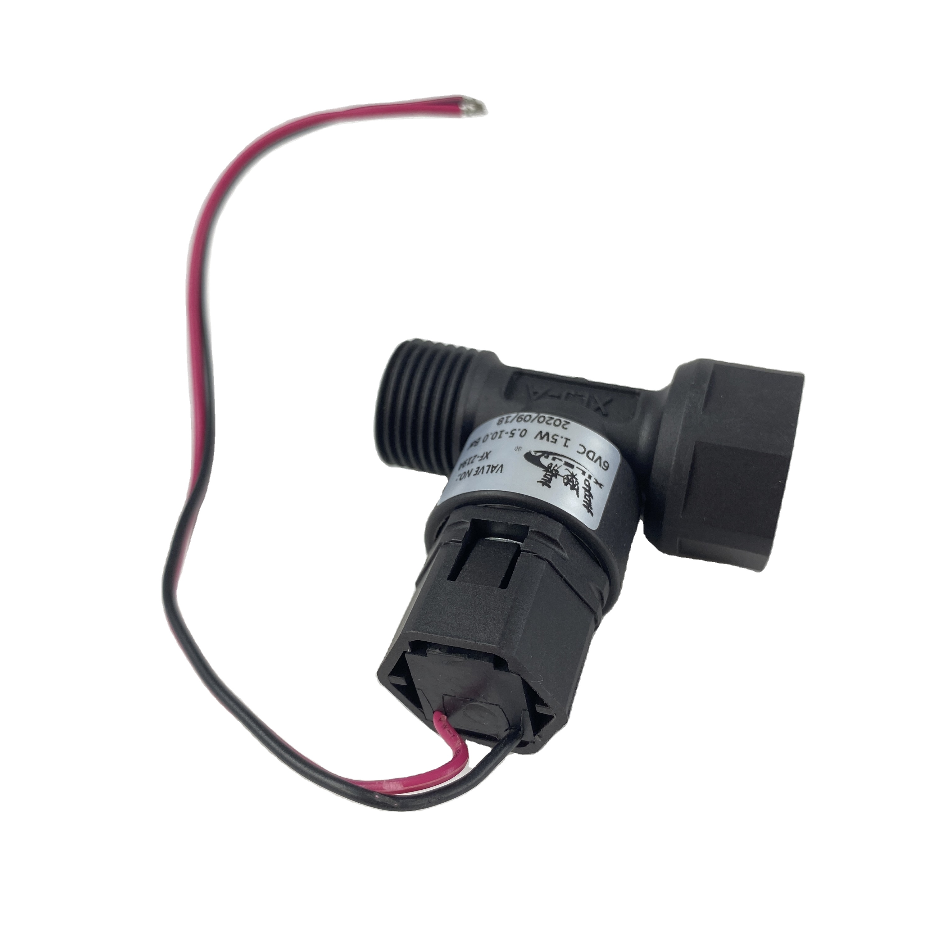 plastic Shower water solenoid valve for tap 6VDC