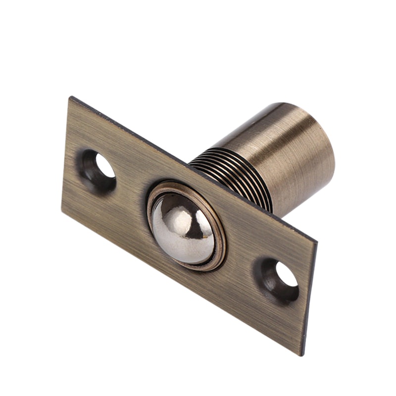Factory Direct sell Brass Door Security roller Latch Flush Bolt cabinet touch catch door stopper