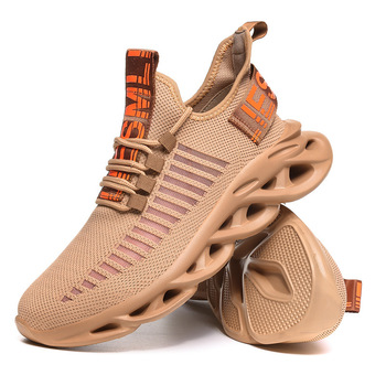 High Quality Popular Black White Sports Men Casual Shoes New Fashion Man Sneakers Running Mesh Upper Shoes Breathable