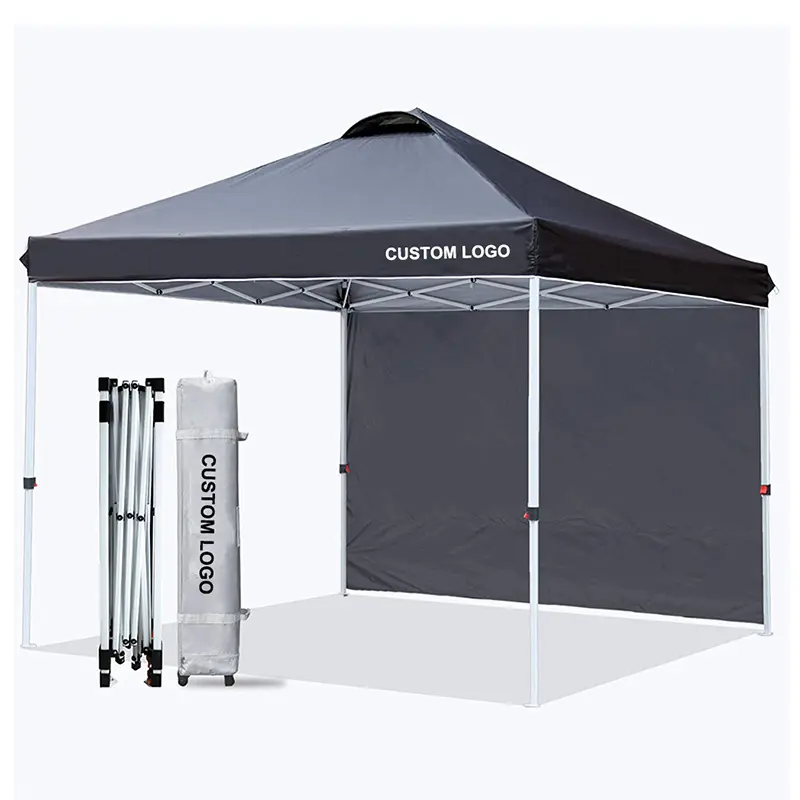 Low Price 3mx3m Instant, Pop-up Tenda Gazebos With Walls Bar Comercial Canopy Tent Logo Printing Outdoor Winter Camping Party/