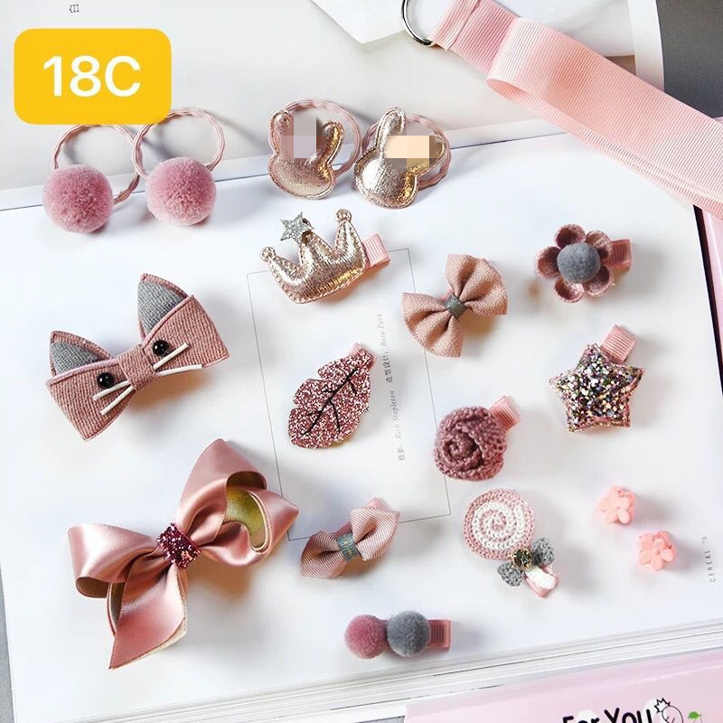 Hairgrips Butterfly Baby Korean Banana Plain Hair Clips Set Grip Hairclips Pince Cheveux Horquillas Hairbows French Barrette