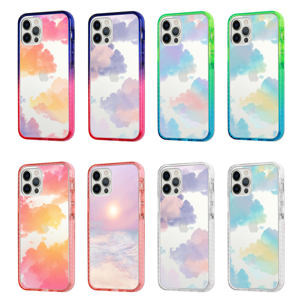 Чехол для iPhone 11 12 13 Pro, персонализированный ударопрочный чехол 3 в 1 для iPhone X Xr Xs Max, Белый бампер из ТПЭ, силиконовый чехол для iPhone