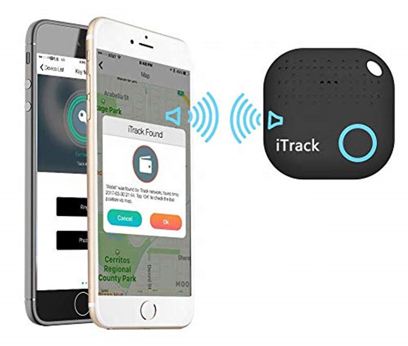 Персональная сигнализация Bluetooth отслеживающий ключ Finder iTag кошелек Противоугонная сигнализация трекер
