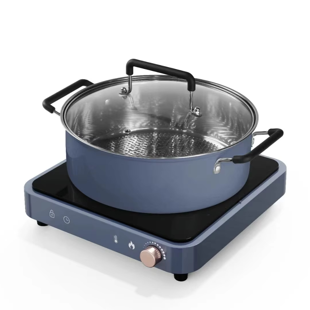 Kitchen Appliances Copper Coil EMC CE CB Approval Induction Cookers Portable Household Single Hob Induction Cooker