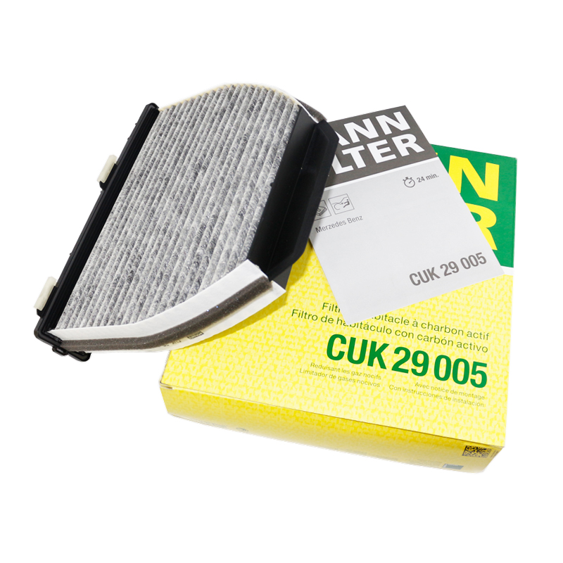 Немецкий оригинальный салонный фильтр MANN CUK29005 с сертификатами проверенного поставщика для Mercedes-BENZ OEM 2048300018 2048300518