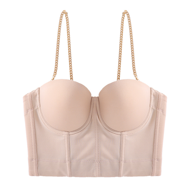T894 Summer Fashion Ladies Shoulder Strap Backless Vest Sexy Red New Trendy Cheap Bustier Crop Tops Wholesale