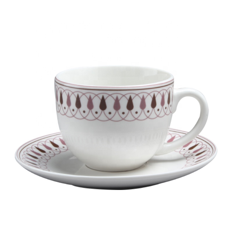 Cheap Tea Cup Saucer Coffee Cup And Saucer Set Fine Porcelain Set Ceramic Tea Cup Set