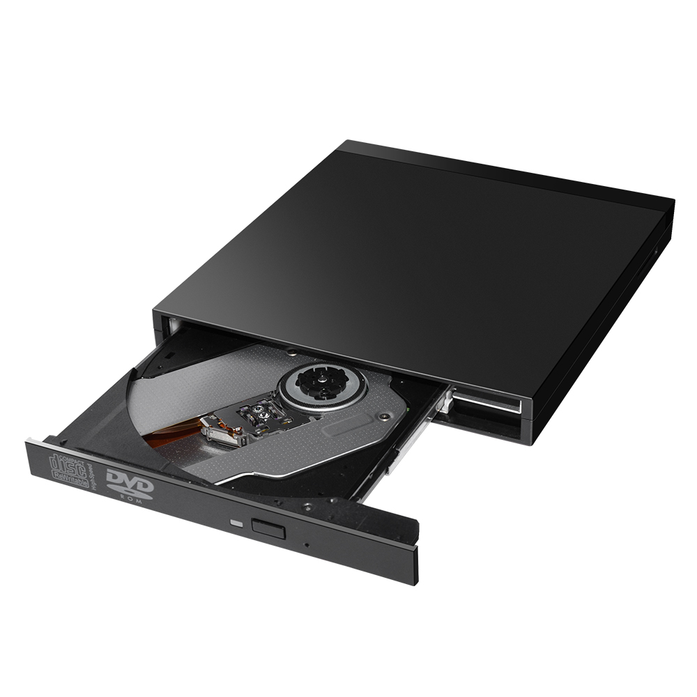 Совершенно новый USB 3,0 Внешний Оптический привод DVD CD dvd-r устройство чтения с кардридером