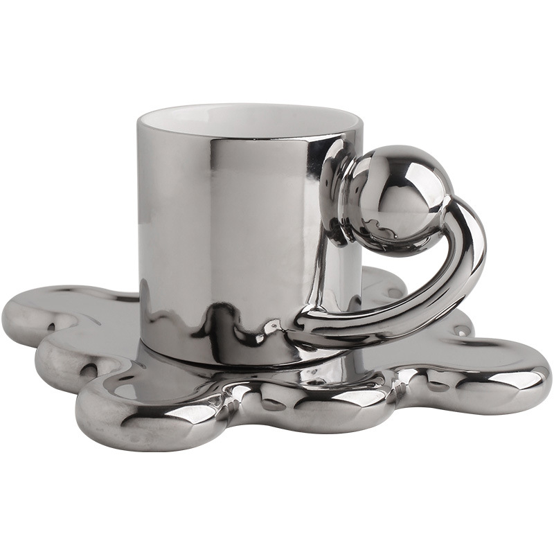 Wholesale matte and glossy reusable tea milk ceramic mug custom logo porcelain cappuccino coffee mug