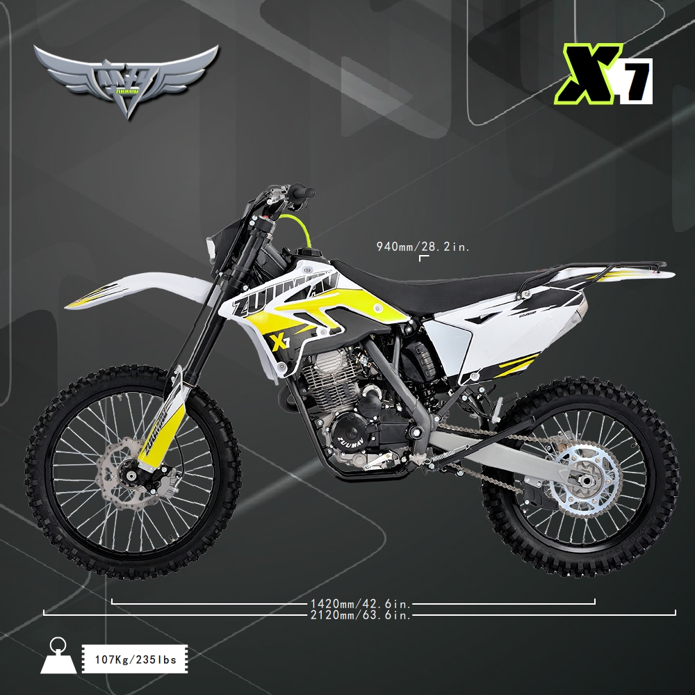 Zuumav X7-CB250F Китайские Мотоциклы Enduro взрослых гоночный велосипед грязи
