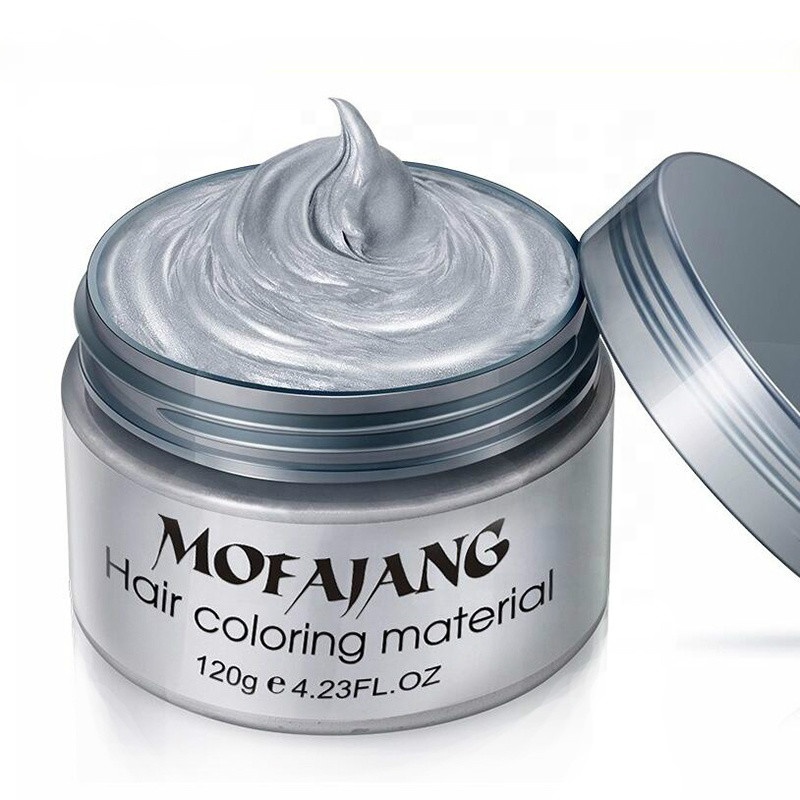 Популярные mofajang 9 видов цветов для укладки волос с натуральным растительным экстрактом материал временные одноразовые грязи цвет волос воском, прямые поставки из Китая