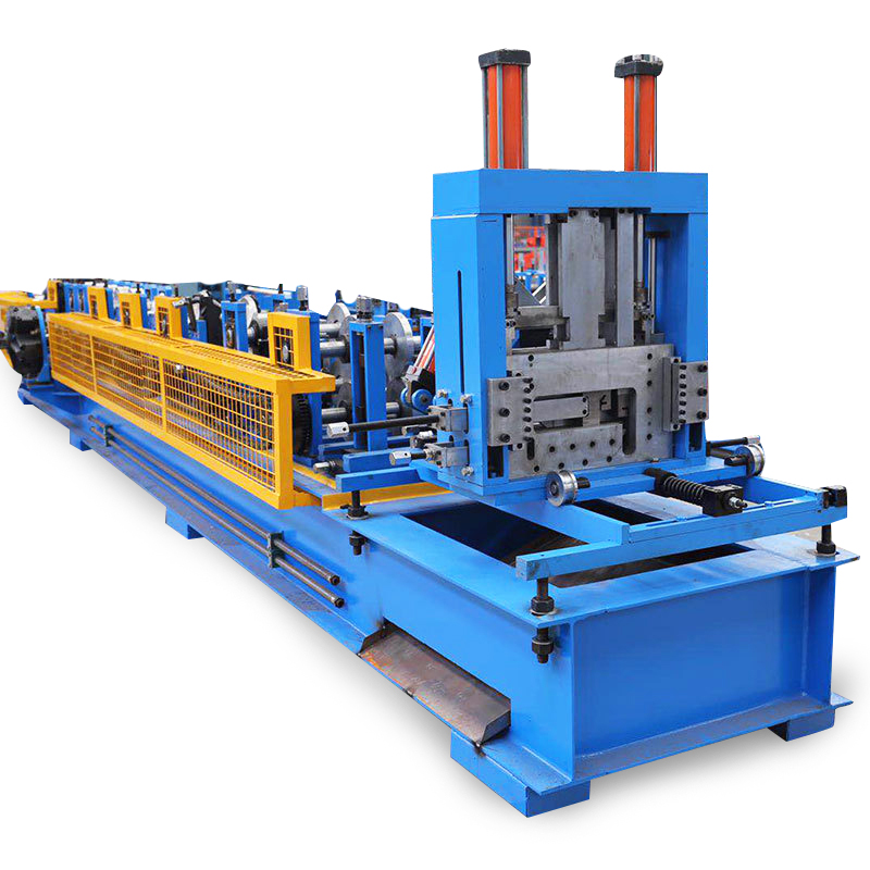1-3mm Thickness Quick Size Change Building Material Machinery CZ Purlin Roll Forming Machine
