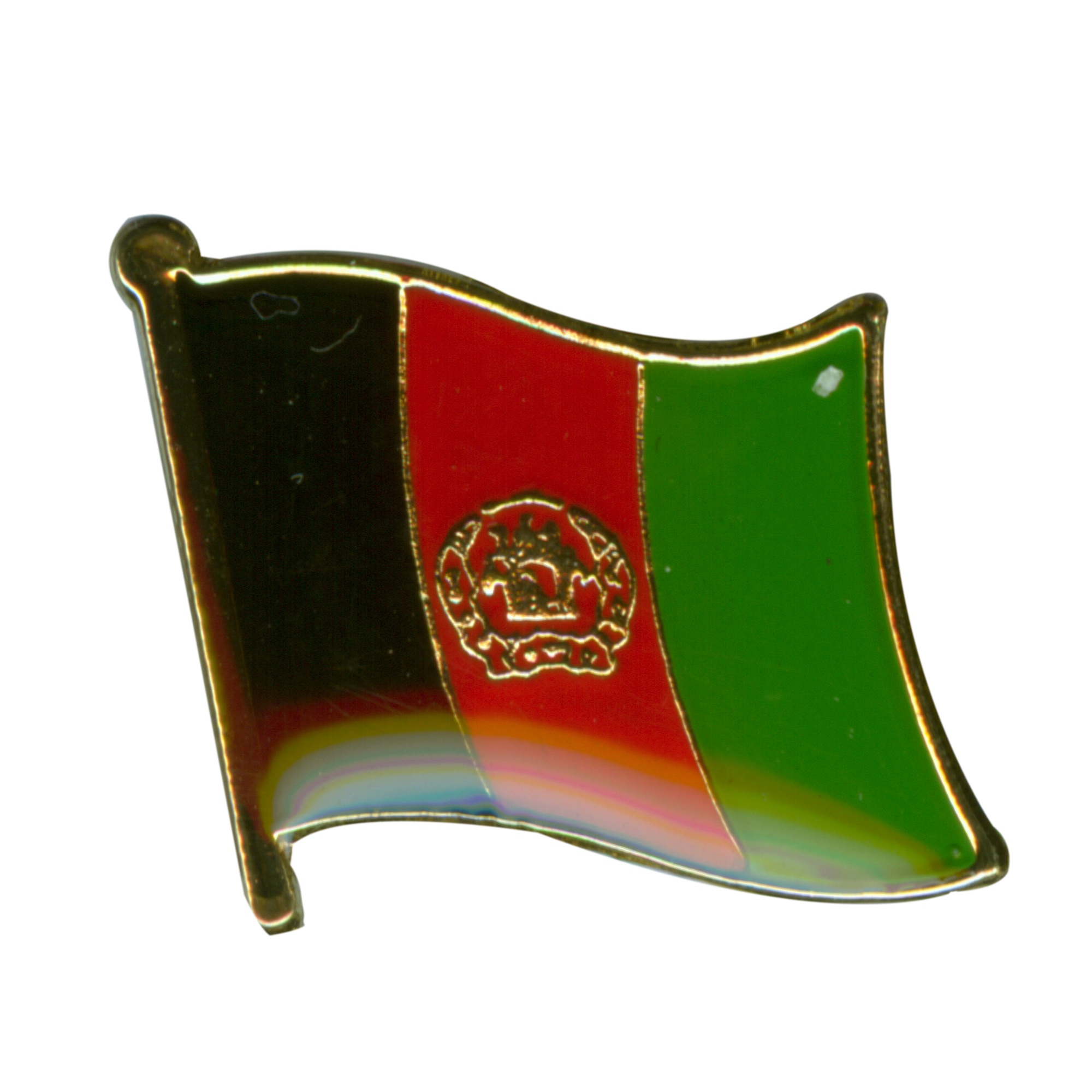 Булавка для лацканов с флагом Афганистана