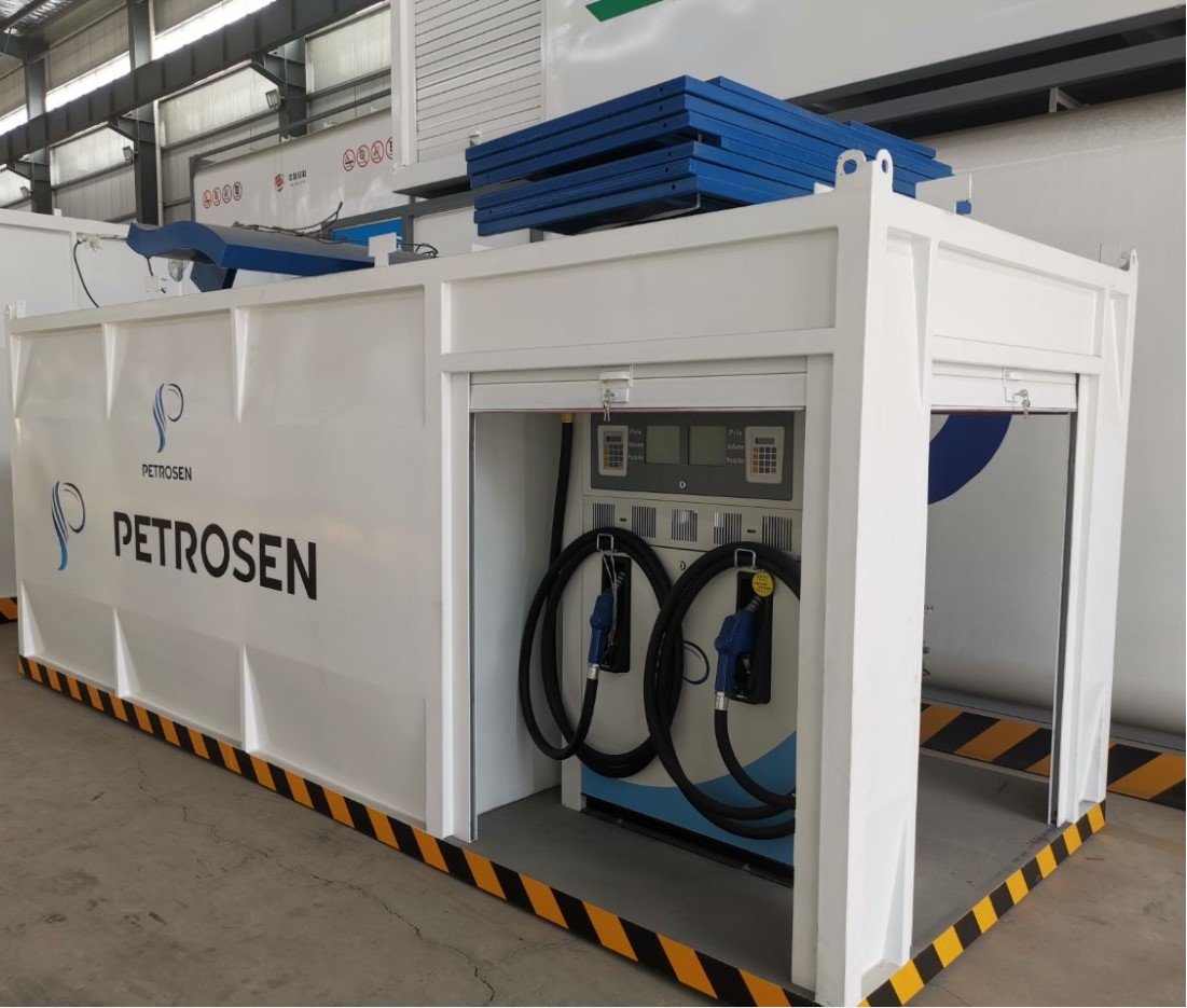 10000L Container Mobile Petrol and Fuel pumps station tanks used for Fuel filling stations Service stations